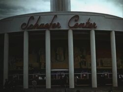 1939 World's Fair - Schaefer Pavilion Stock Footage