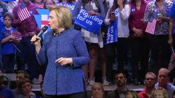 Clinton Critiques GOP Language on Muslims News Clip