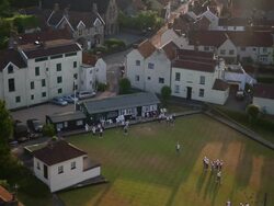 Banwell Bowling Club Stock Footage