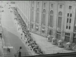 Babe Ruth's body lies in state at Yankee Stadium prior to his 1948 funeral News Clip
