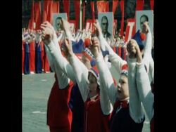 SYND 1 5 78 MOSCOW MAY DAY RALLY News Clip