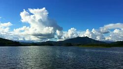 LAOS, Nam Ngum Lake Stock Footage