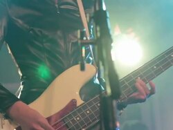 Bass guitar Stock Footage