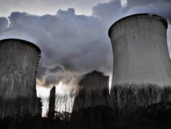 Cooling Tower Stock Footage