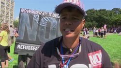 Hundreds protest against hate in Berkeley News Clip