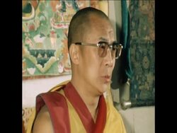 SYND 24 1 79 SELF EXILED LEADER DALAI LAMA CONSECRATES NEW TIBET HOUSE News Clip
