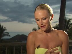 INTERVIEW: Malin Akerman on what attracted her to Happythankyoumoreplease at the 2010 Maui Film Festival - Interviews with cast of Happythankyoumoreplease at Wailea HI. (Footage by WireImage Video/GettyImages) Stock Footage