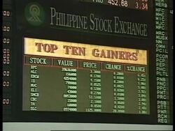 PHILIPPINES: ESTRADA ADDRESSES MEDIA (V) News Clip