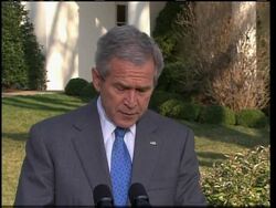 WRAP President Bush comments on proposed surveillance legislation; Pelosi News Clip