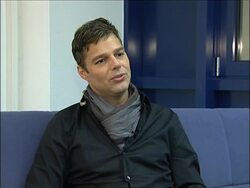 UPDATE Ricky Martin raises money in Germany for children News Clip