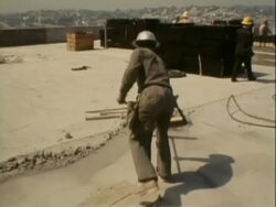 Heede Climbing Crane Stock Footage