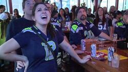 CLEAN : Seattle Seahawks fans deflated by Super Bowl defeat News Clip