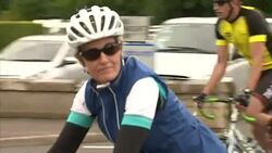 The Countess of Wessex begins cycle from the Palace of Holyroodhouse to Buckingham Palace in support of The Duke of Edinburgh's Award News Clip
