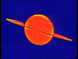 Space - Hubble Captures Rare View Of Saturn News Clip