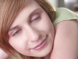 HD: Cheerful Teenage Girl Looking At Camera Stock Footage