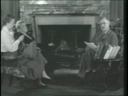 FDR Brotherhood Day speech Stock Footage