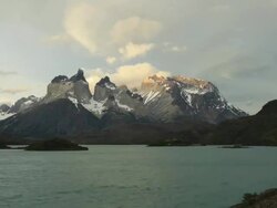 Torres del Paine national park. Chile. HD Timelapse Stock Footage