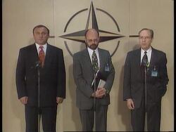 Belgium - US &amp; Russia Agree On Balkans Peace Force News Clip