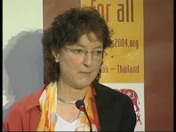 Update on AIDS summit, Annan, Ugandan president News Clip