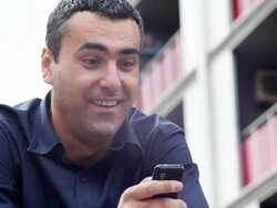 Text Messaging Stock Footage