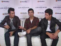 INTERVIEW: The Jonas Brothers on if they had a favorite teacher and why Stock Footage