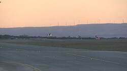 CLEAN : British planes return to base after bombing Syrian oil field News Clip