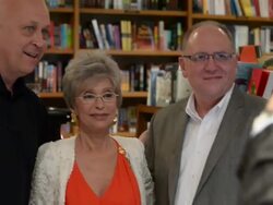 Cal Ripken, Jr. & Rita Moreno at the signing of Stock Footage