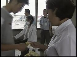 Screening of passengers arriving from Singapore News Clip