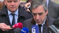 Fillon visits site of former Calais migrant camp Instructional Video