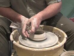 Potters Wheel - Oops Stock Footage