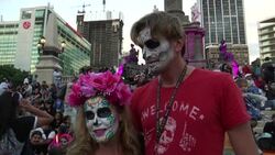 Mexico's spectral Catrinas preside over pre Day of the Dead parade Instructional Video