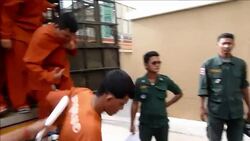 CLEAN : Cambodia jails vagrant for killing Dutch woman and baby News Clip