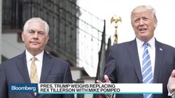 Trump Holds Key to Potentially Replacing Tillerson News Clip