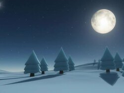 Snow forest. Stock Footage