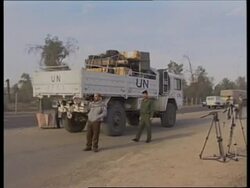 IRAQ: BAGHDAD: UN WEAPONS INSPECTORS CONTINUE SEARCH News Clip