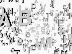 Inspirational Words Fly To Form The Word &quot;Success&quot; Stock Footage