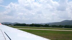 Window view of a planes Stock Footage