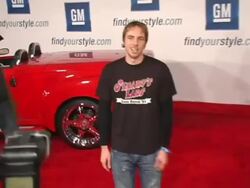 4th Annual 'ten' Fashion Show Presented By General Motors arrivals and Interviews Stock Footage