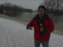 The AP's John Mone reports from Fargo, North Dakota where a massive effort is underway to keep flood waters from inundating the city. News Clip