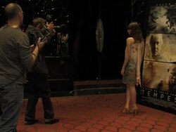 Felicity Jones at the The Tempest Special Screening at London England. (Footage by WireImage Video/GettyImages) Stock Footage