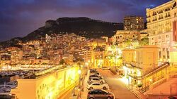 4K Time Lapse : View in harbor of Monaco Stock Footage