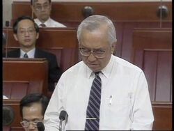 UK: SINGAPORE: BARINGS BANK COLLAPSE News Clip