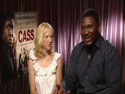 Cass Interviews Stock Footage