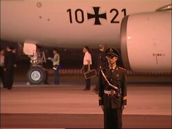 German Chancellor arrives in Beijing News Clip