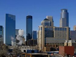 MINNEAPOLIS SKYLINE 2 PAL Stock Footage