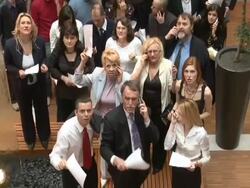 Good News Stock Footage