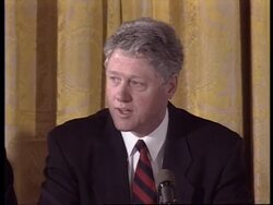 USA: PRESIDENT CLINTON ADMITS LOAN TO MEXICO IS NOT POPULAR News Clip