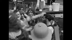 Princesses Margaret and Elizabeth at equator-crossing ceremony on board HMS Vanguard News Clip