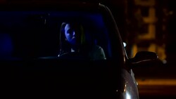 Hidden felon in the car Stock Footage