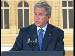 WRAP  President Bush speech to OECD calls for Europe to hold firm on Afghanistan News Clip